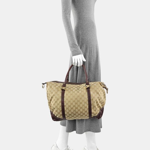 Sherry Monogram Canvas Brown