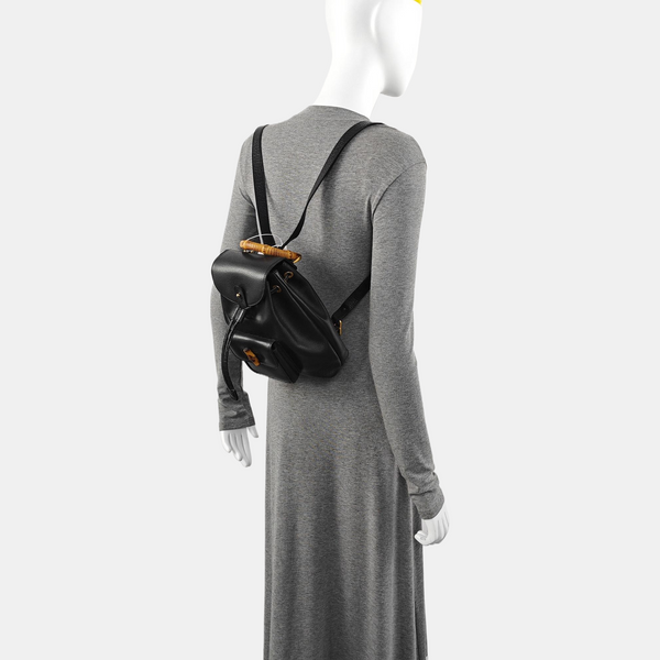 Calfskin Backpack Black