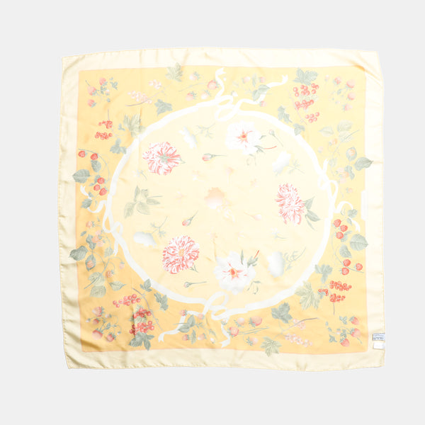 Mulberry Silk Yellow Silk Scarf