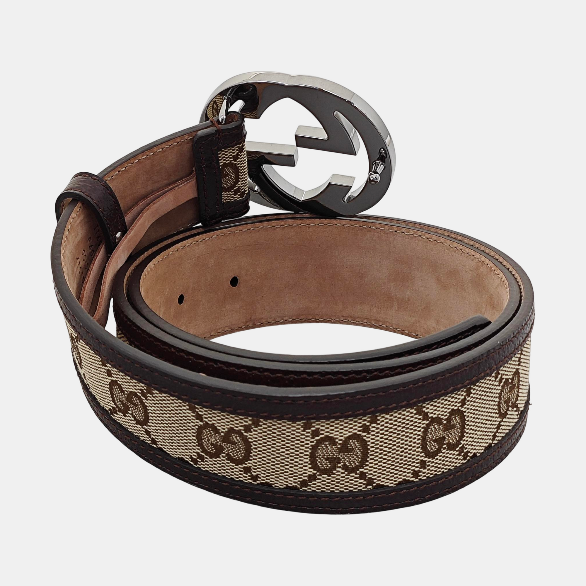 Fabric Belt Beige