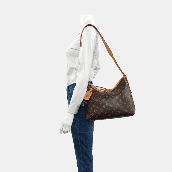 CARRYALL PM Monogram Coated Canvas Brown