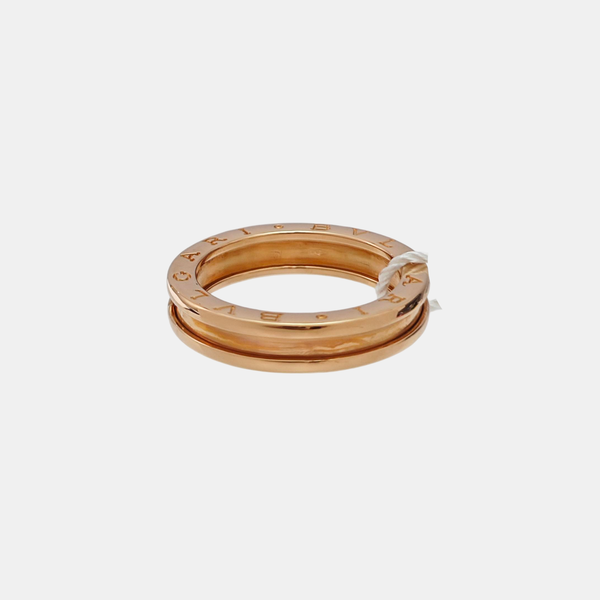 B.ZERO1 18k Rose Gold Ring EU 61