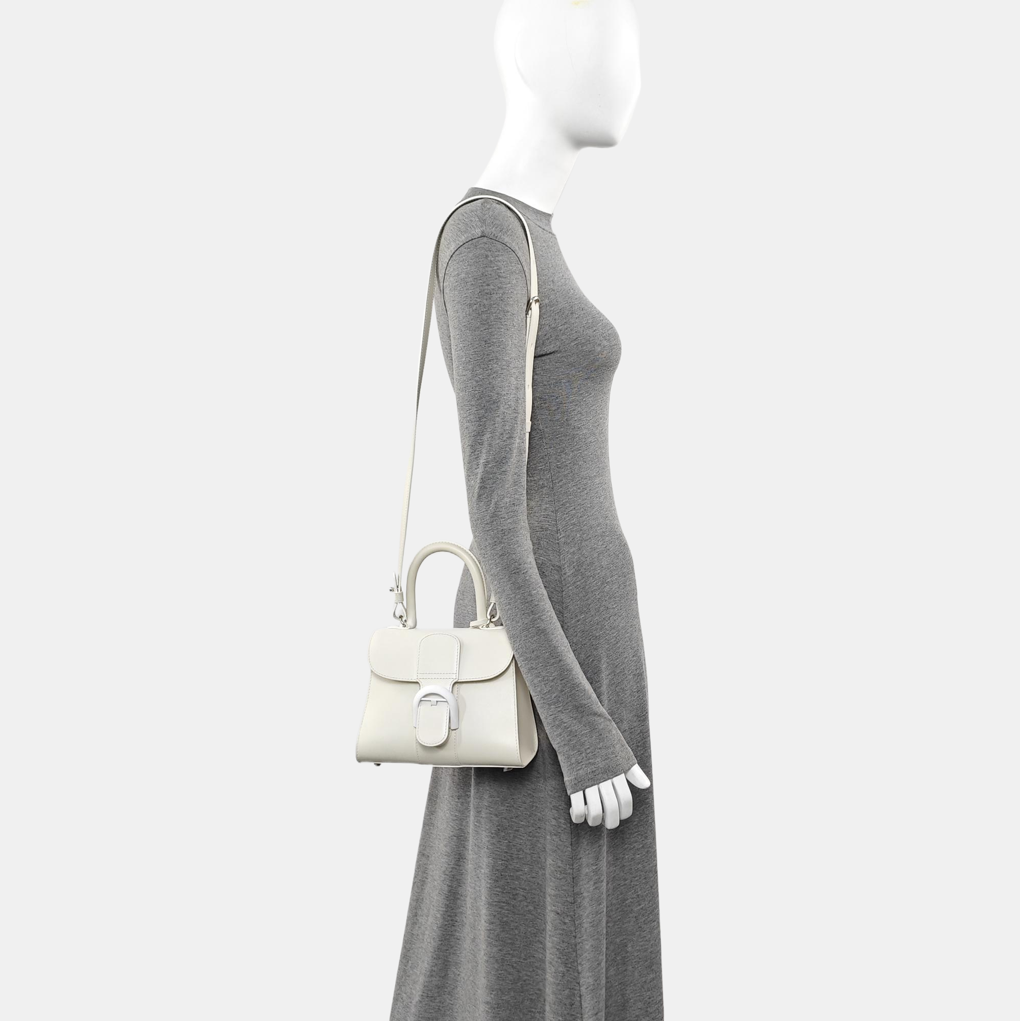 Brillant Mini Calfskin White