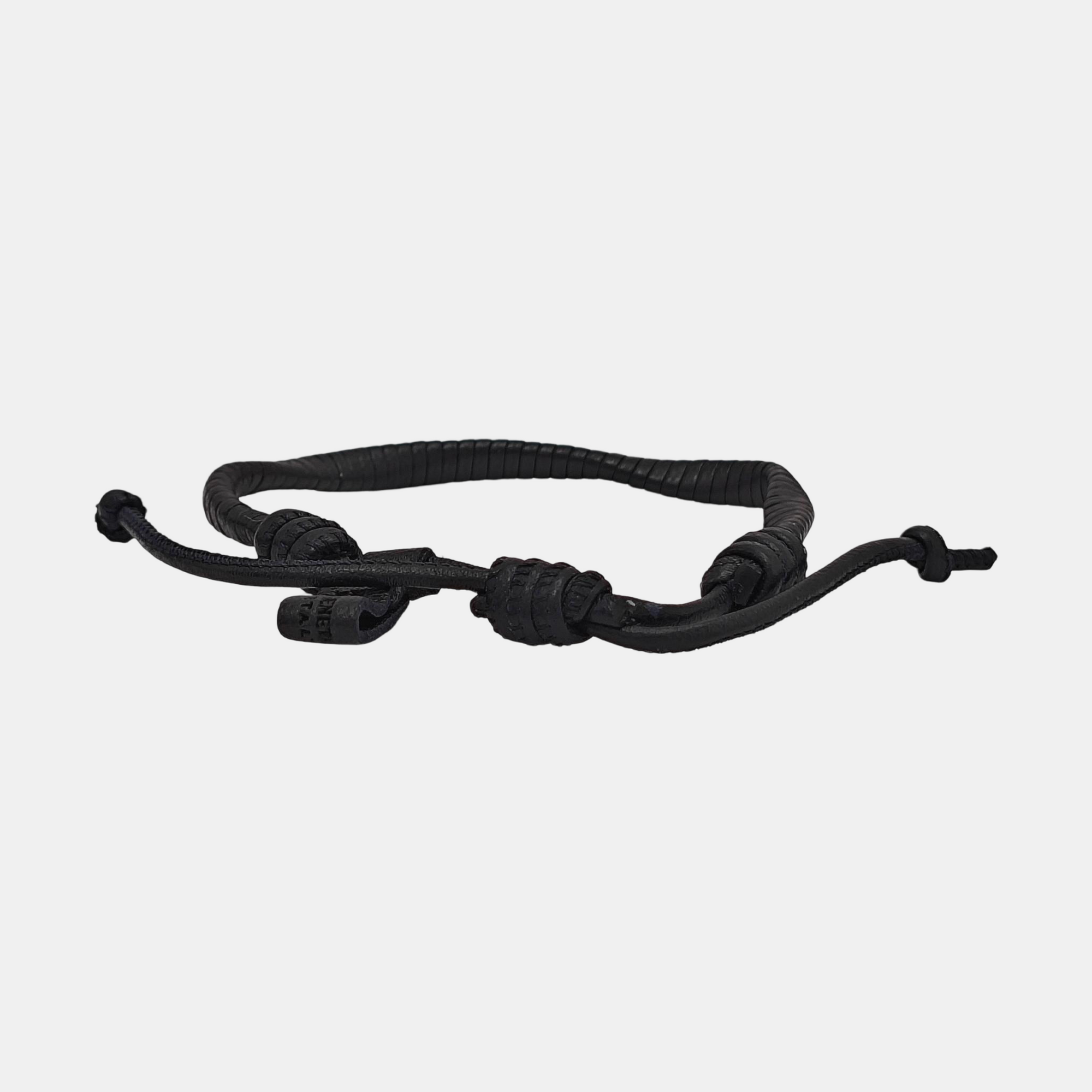Leather Black Bracelet