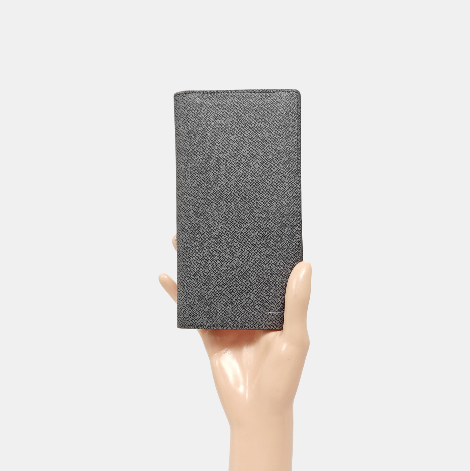 ZIPPY Calfskin Gray Wallet