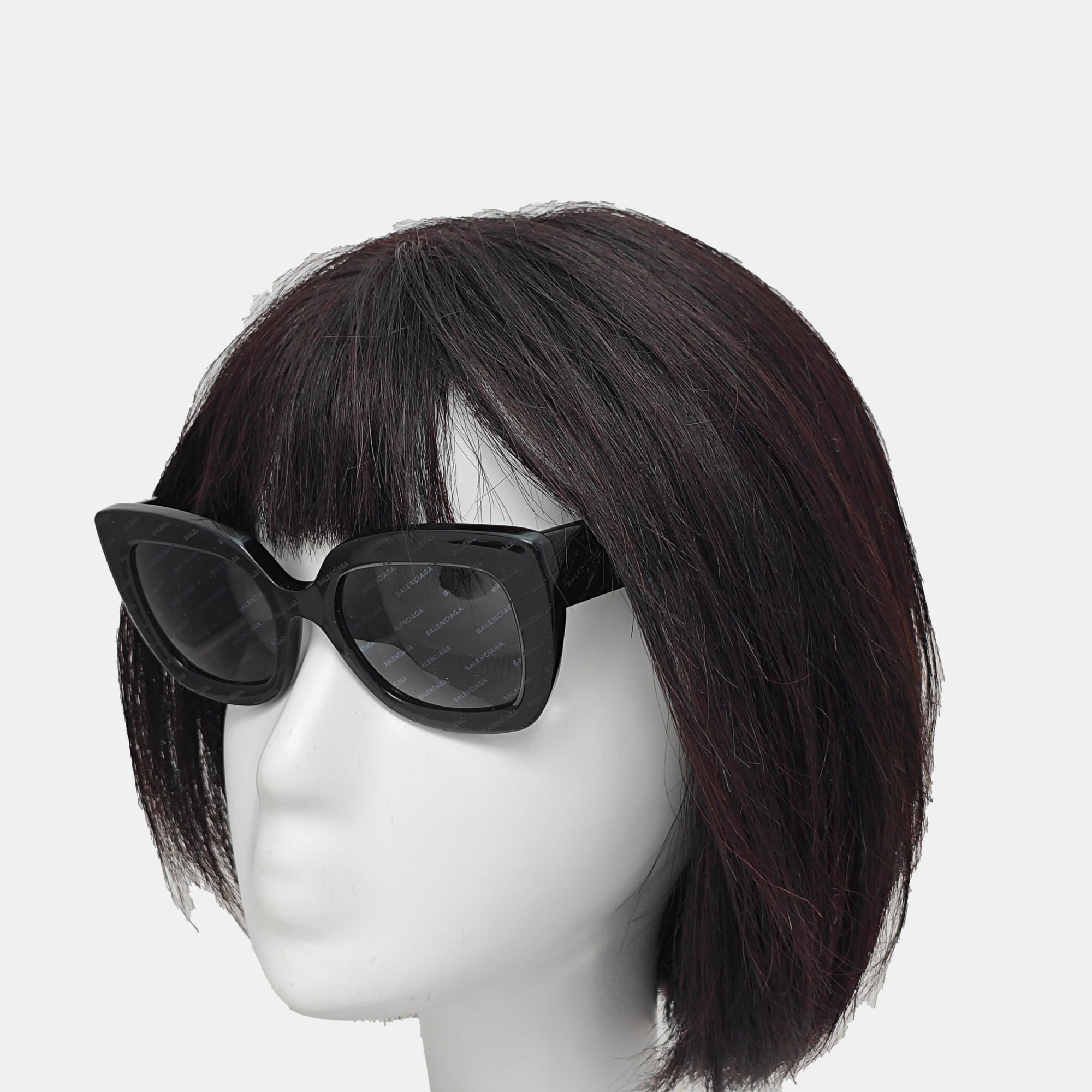 Black Synthetic Sunglasses