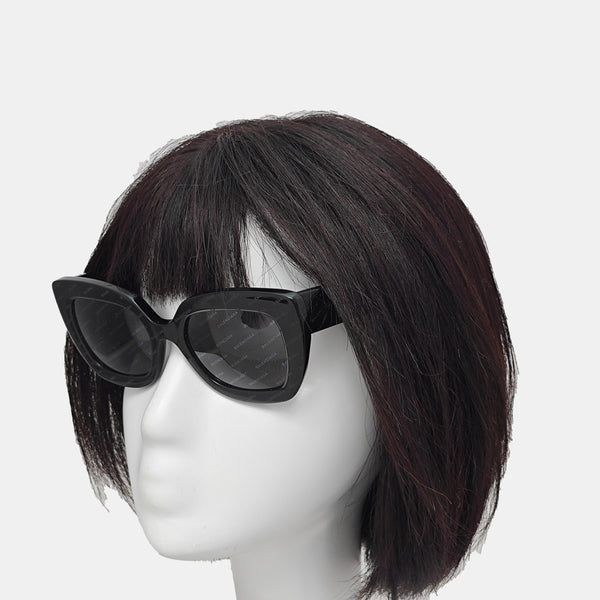 Black Synthetic Sunglasses