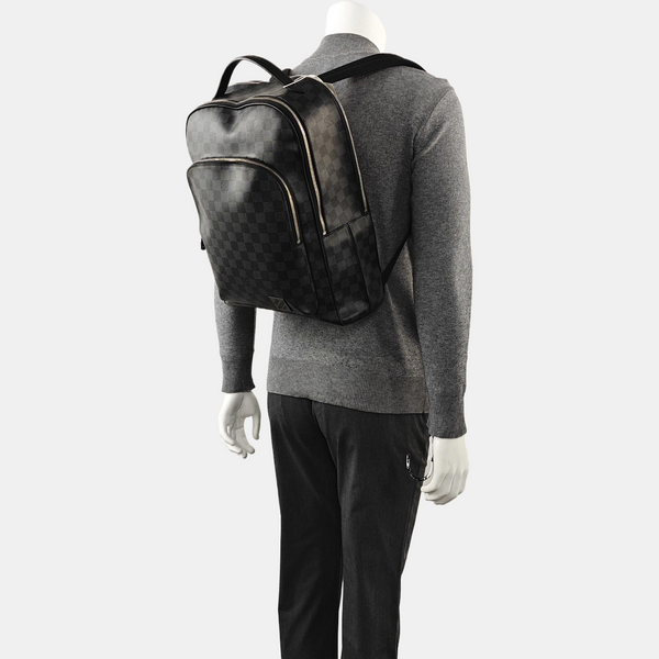 AVENUE Damier Graphite Calfskin Black