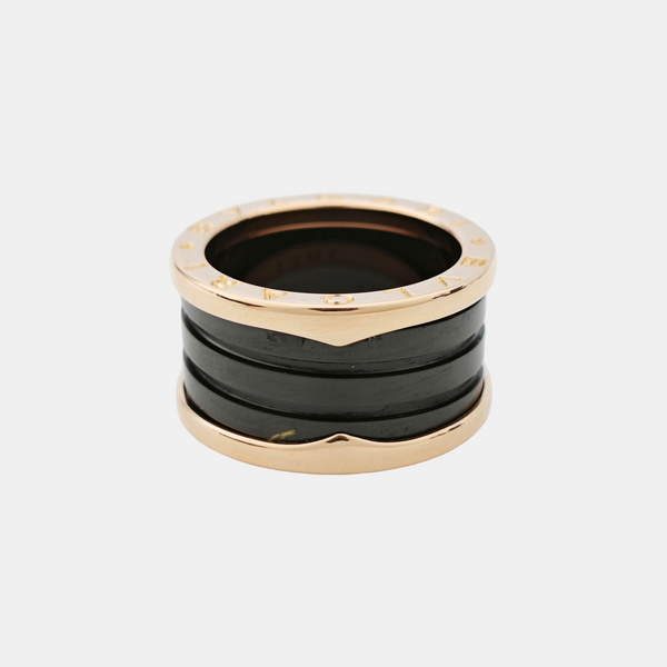 B.ZERO1 18k Rose Gold Ring EU 54