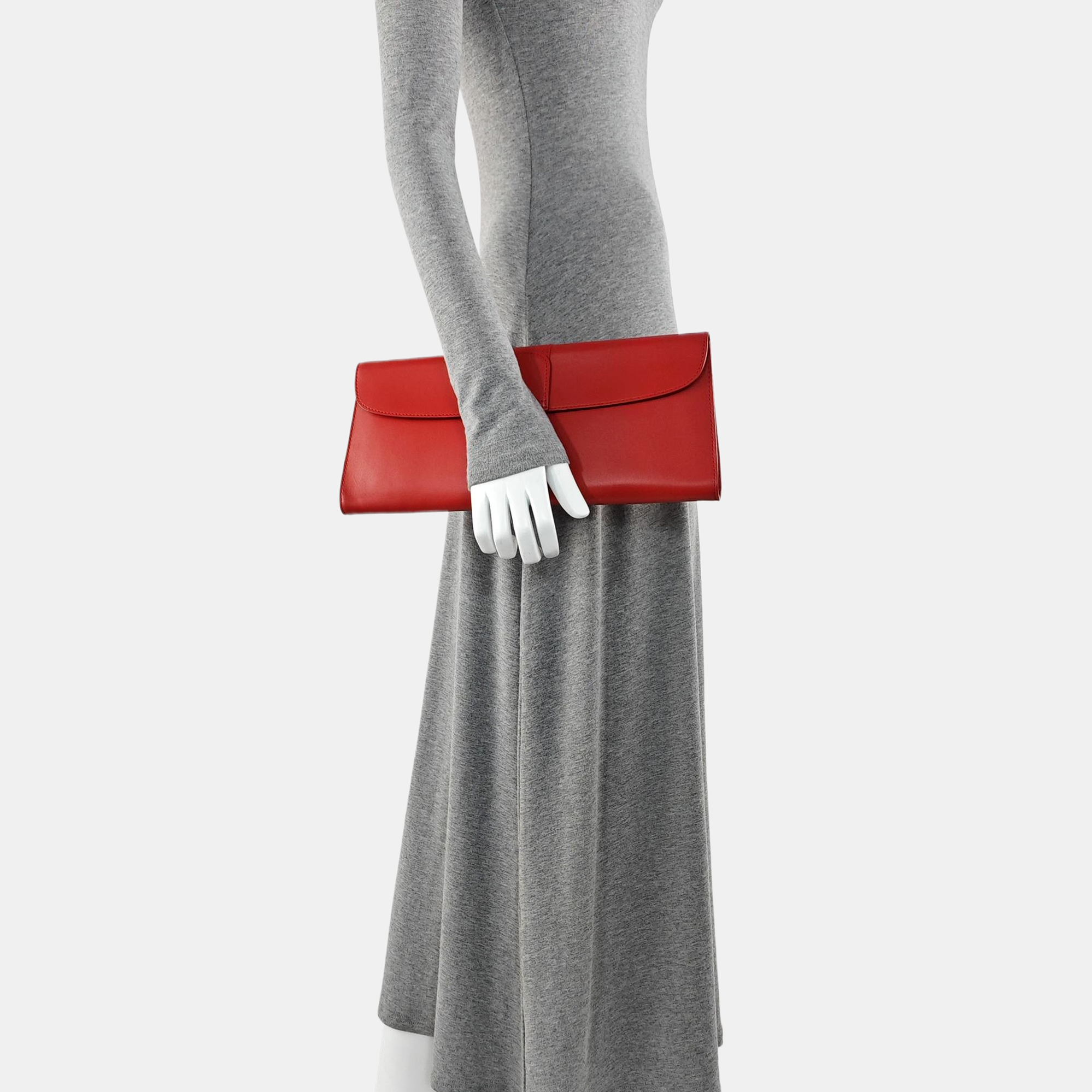 Brillant Calfskin Red
