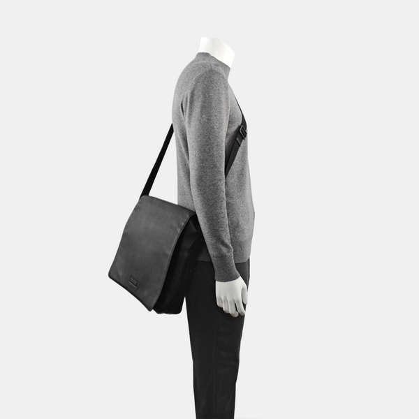 Calfskin Crossbody Bag Black
