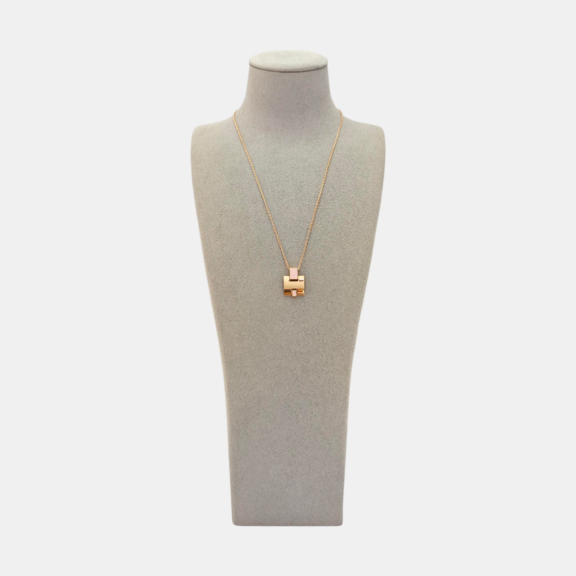 Eileen Metal Rose Gold Necklace