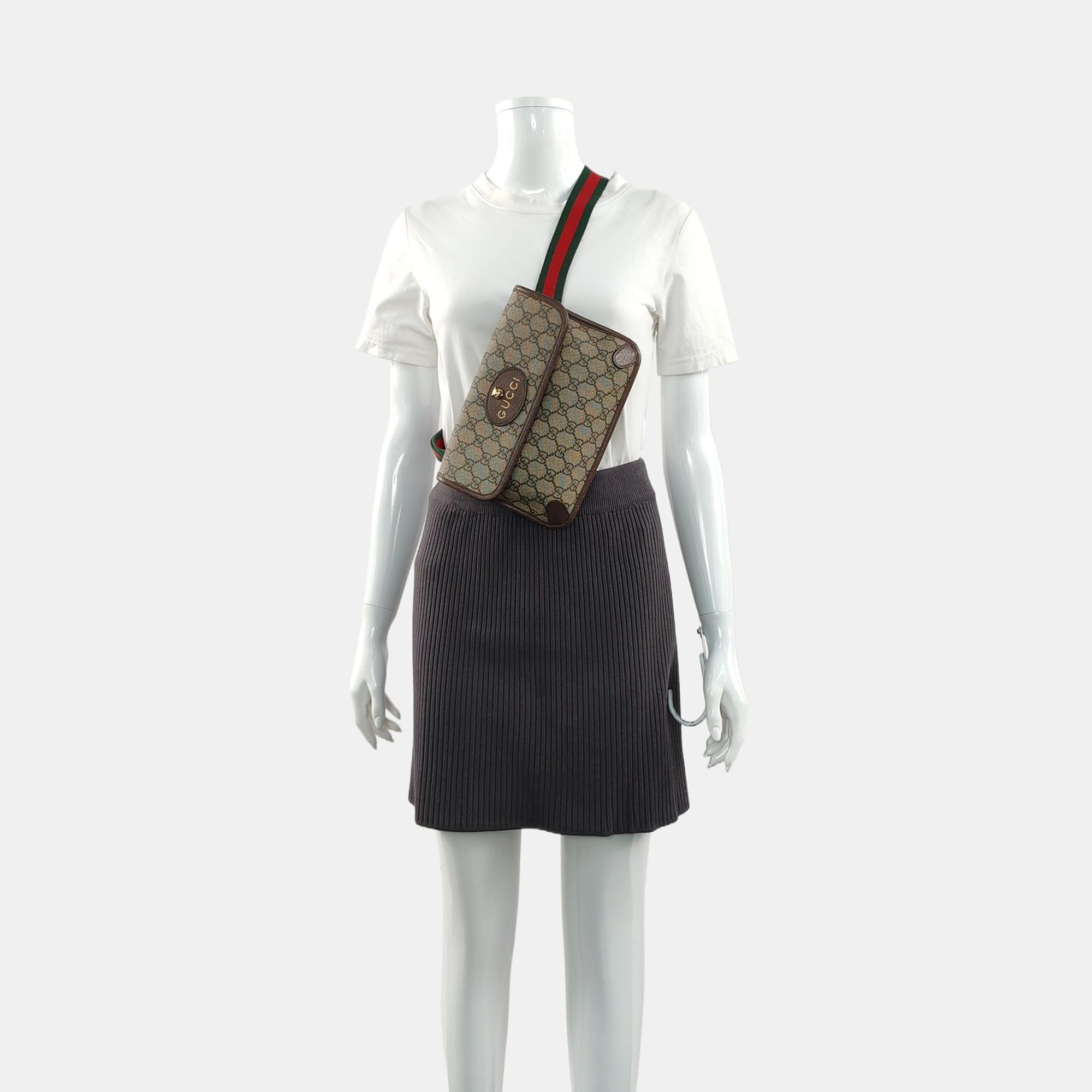 Neo Vintage Monogram Coated Canvas Beige
