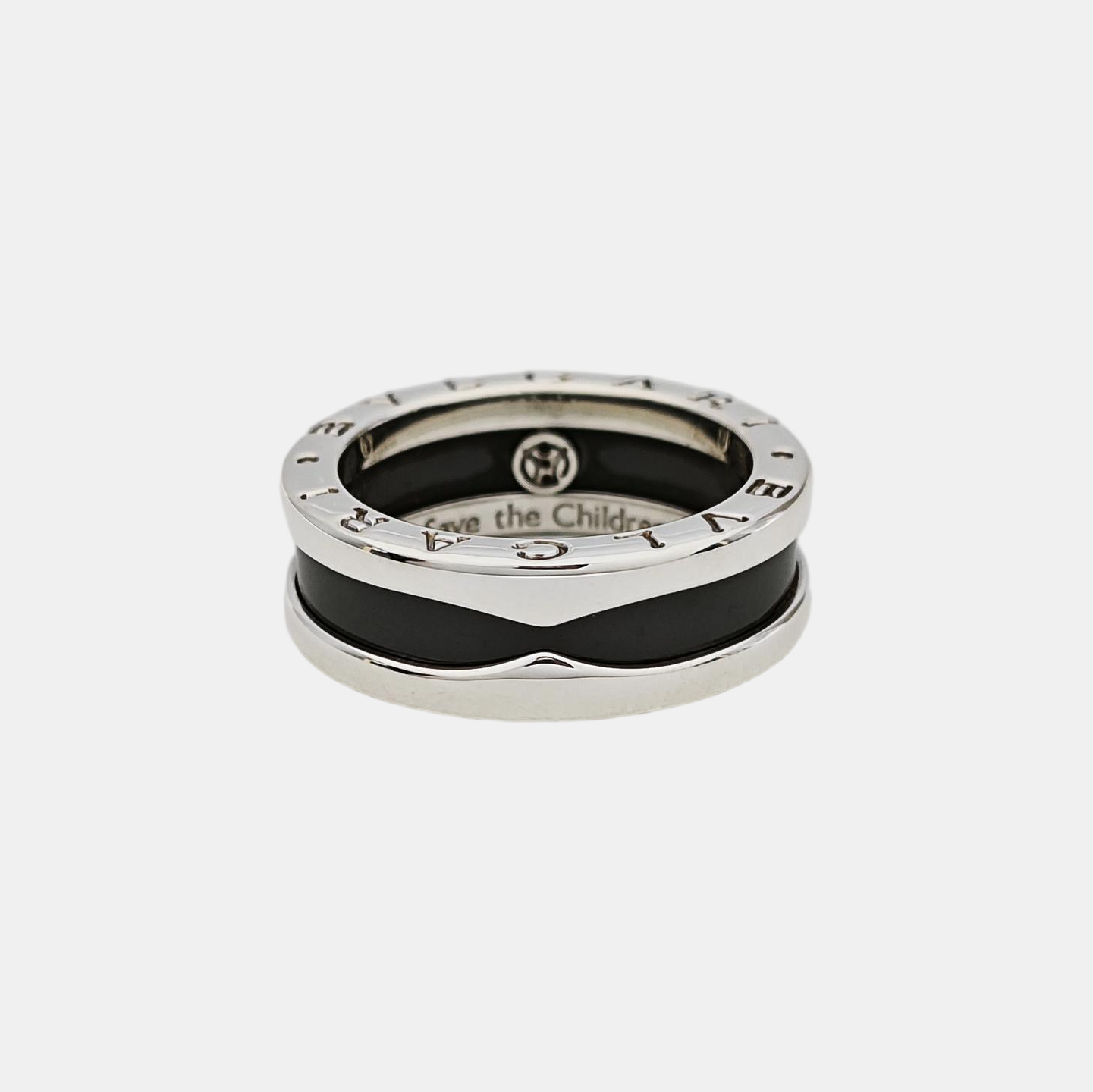 B.ZERO1 925 Sterling Silver Ring EU 50
