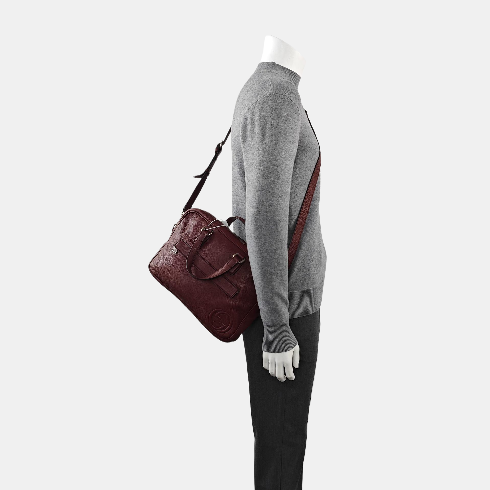 Soho Large Calfskin Red