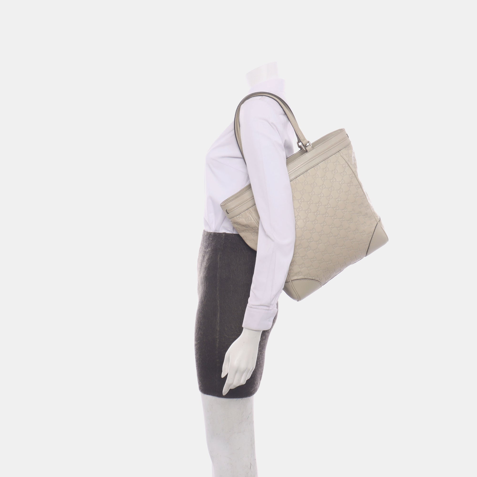 Monogram Calfskin White