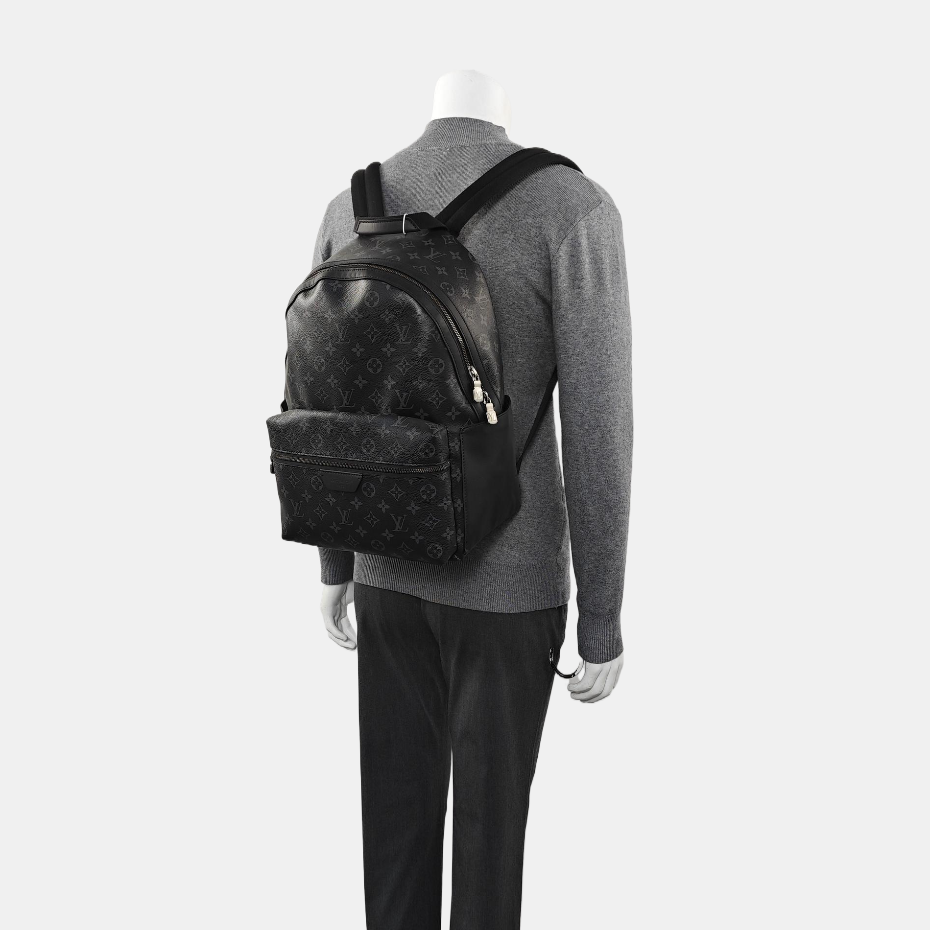 DISCOVERY Monogram Coated Canvas Gray