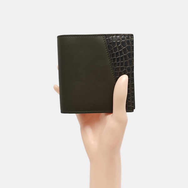 Calfskin Wallet Green