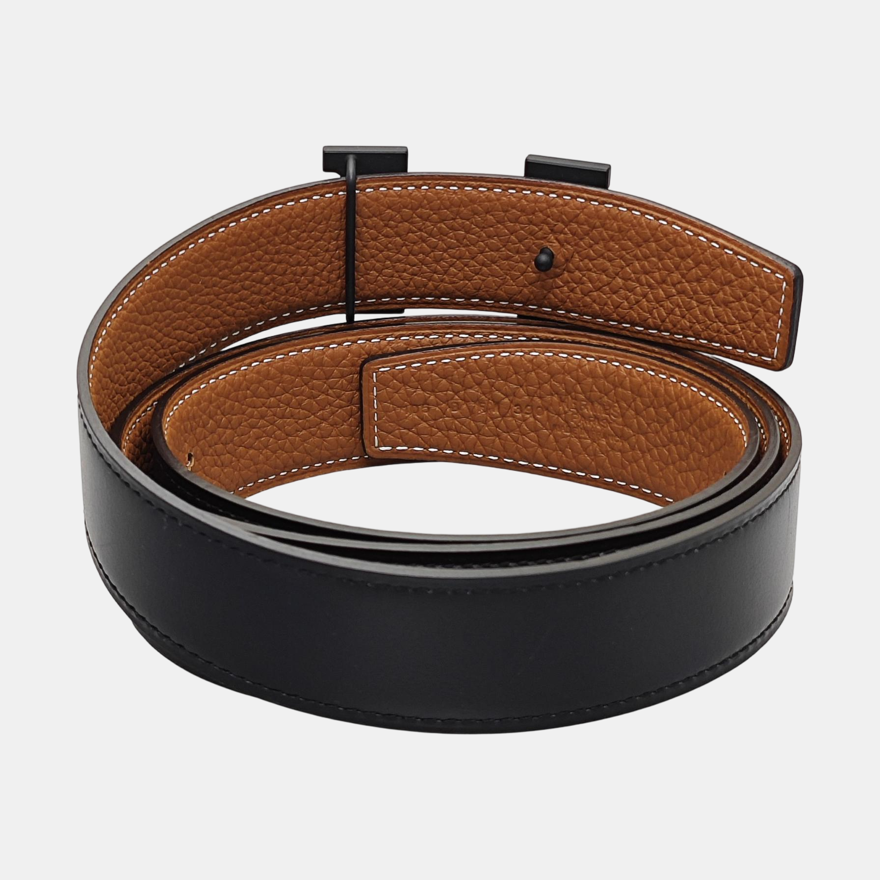 Leather Belt Black
