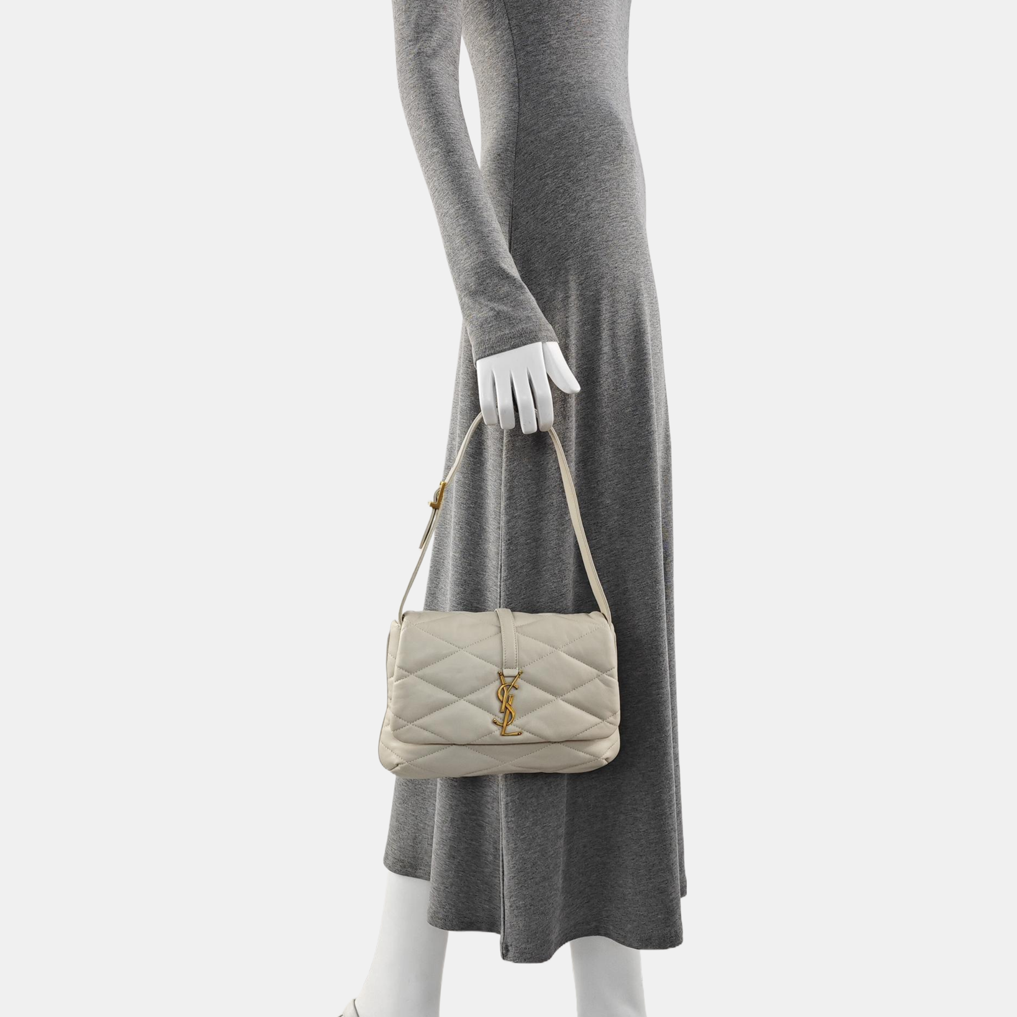 LE 57 Quilted Lambskin White