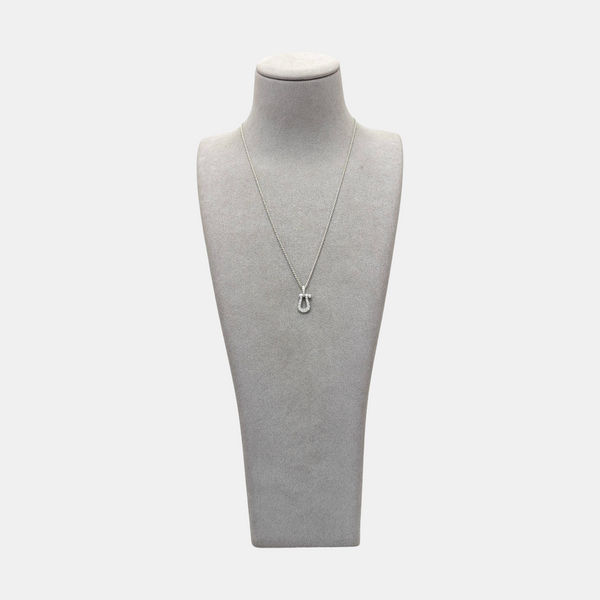 Force 10 18k White Gold Silver Necklace