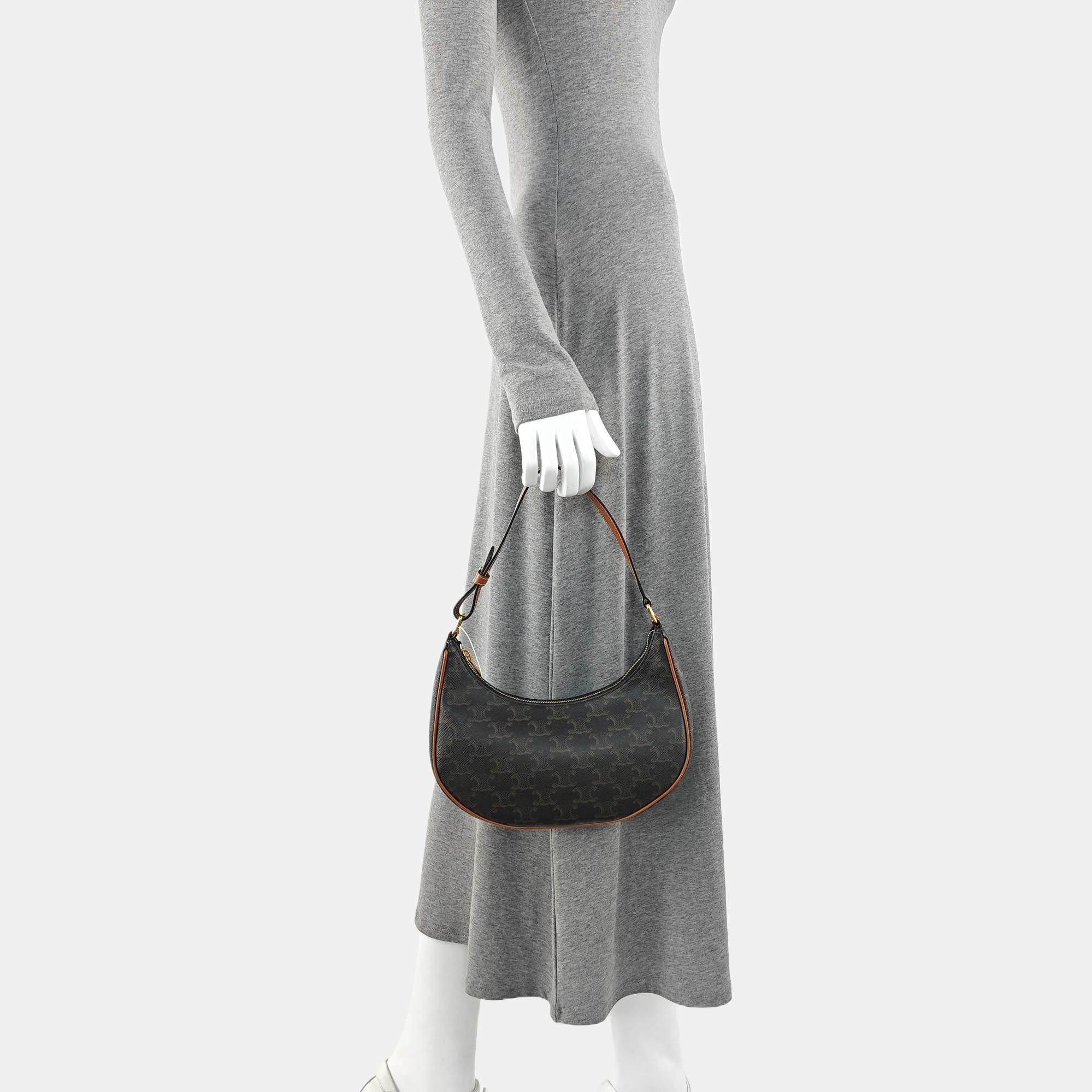 AVA Small Coated Canvas Brown