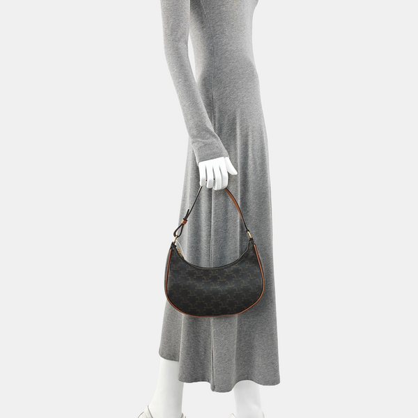 AVA Small Coated Canvas Brown