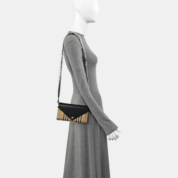 Canvas Shoulder Bag Black