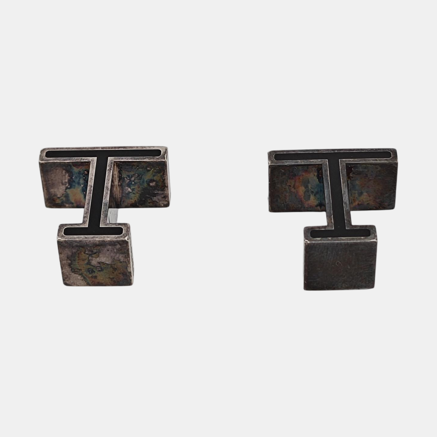 Metal Cufflink Gray