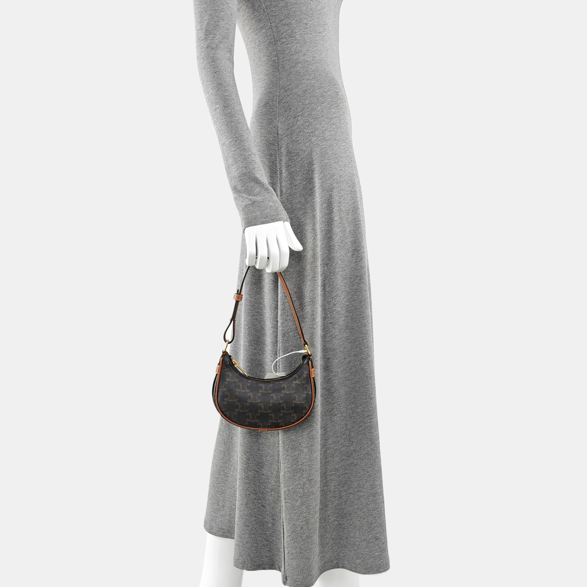 AVA Mini Coated Canvas Brown