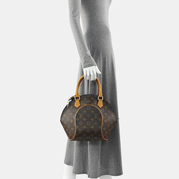ELLIPSE Monogram Coated Canvas Brown
