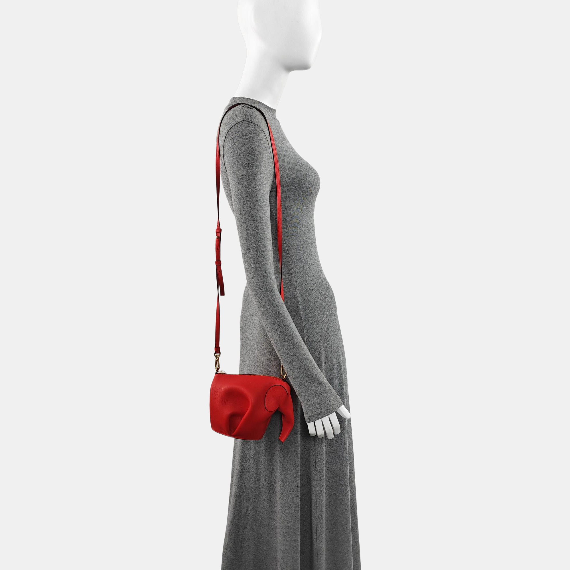 Animals Calfskin Red