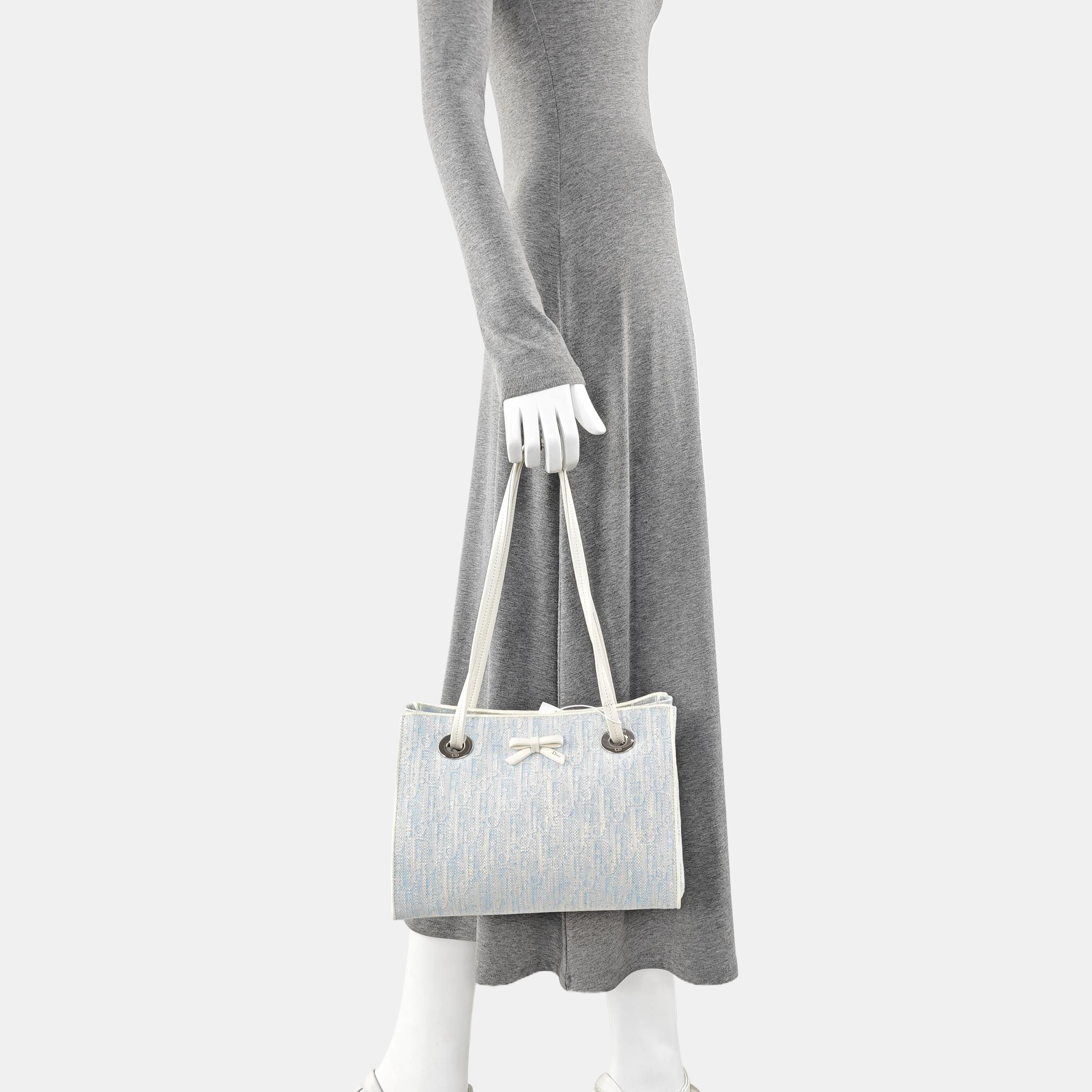 Fabric Tote Bag Blue