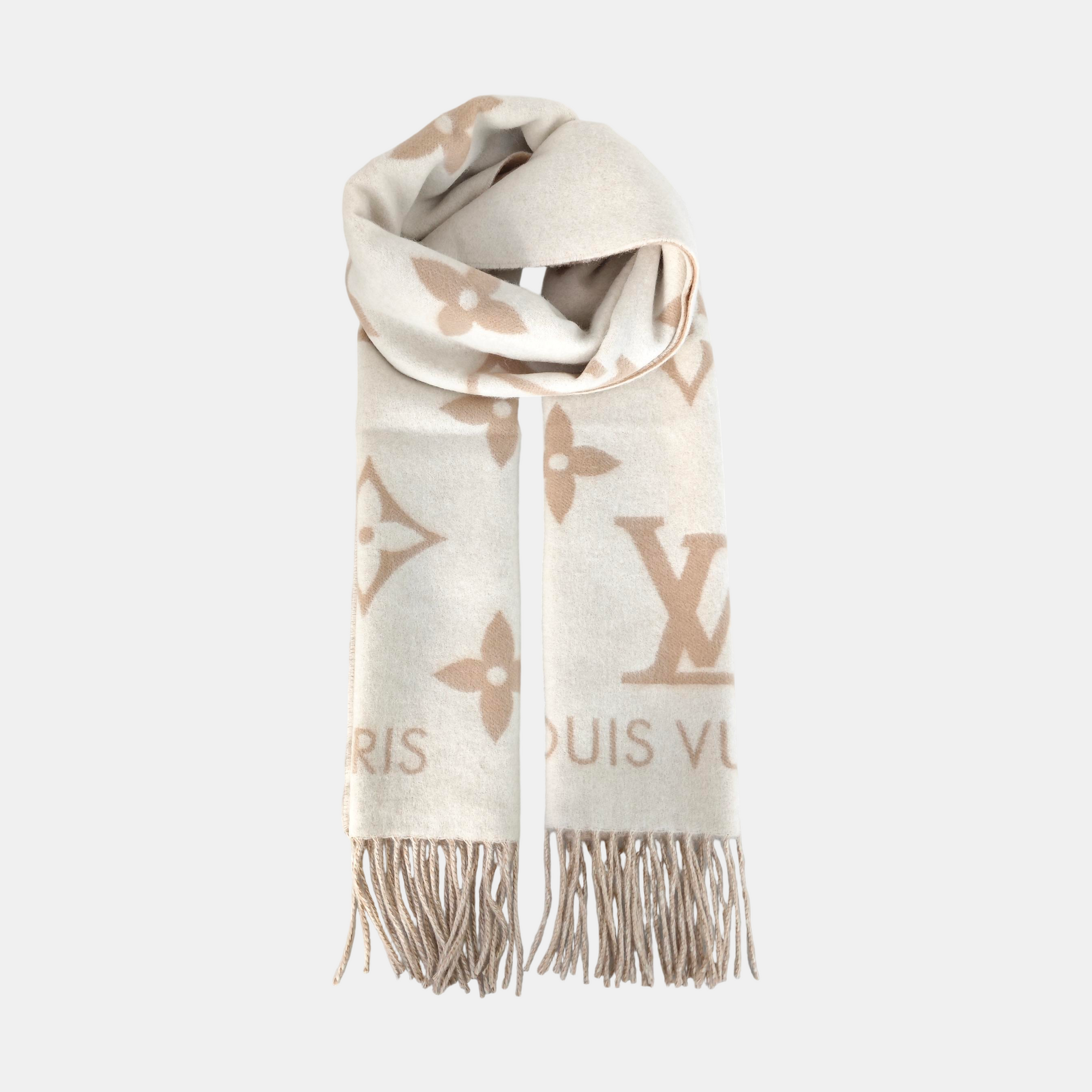 Cashmere Scarf White