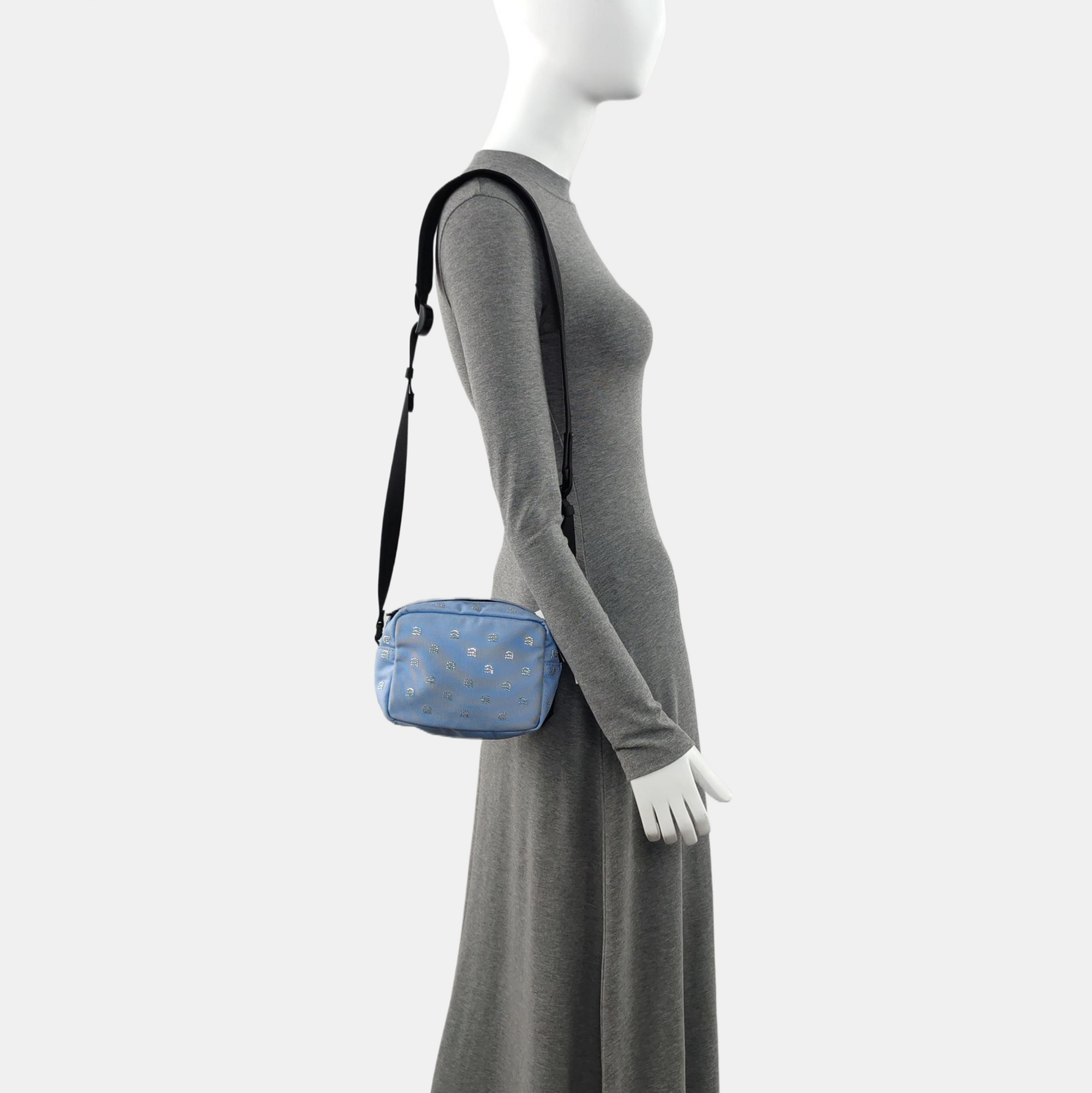 Canvas Shoulder Bag Blue