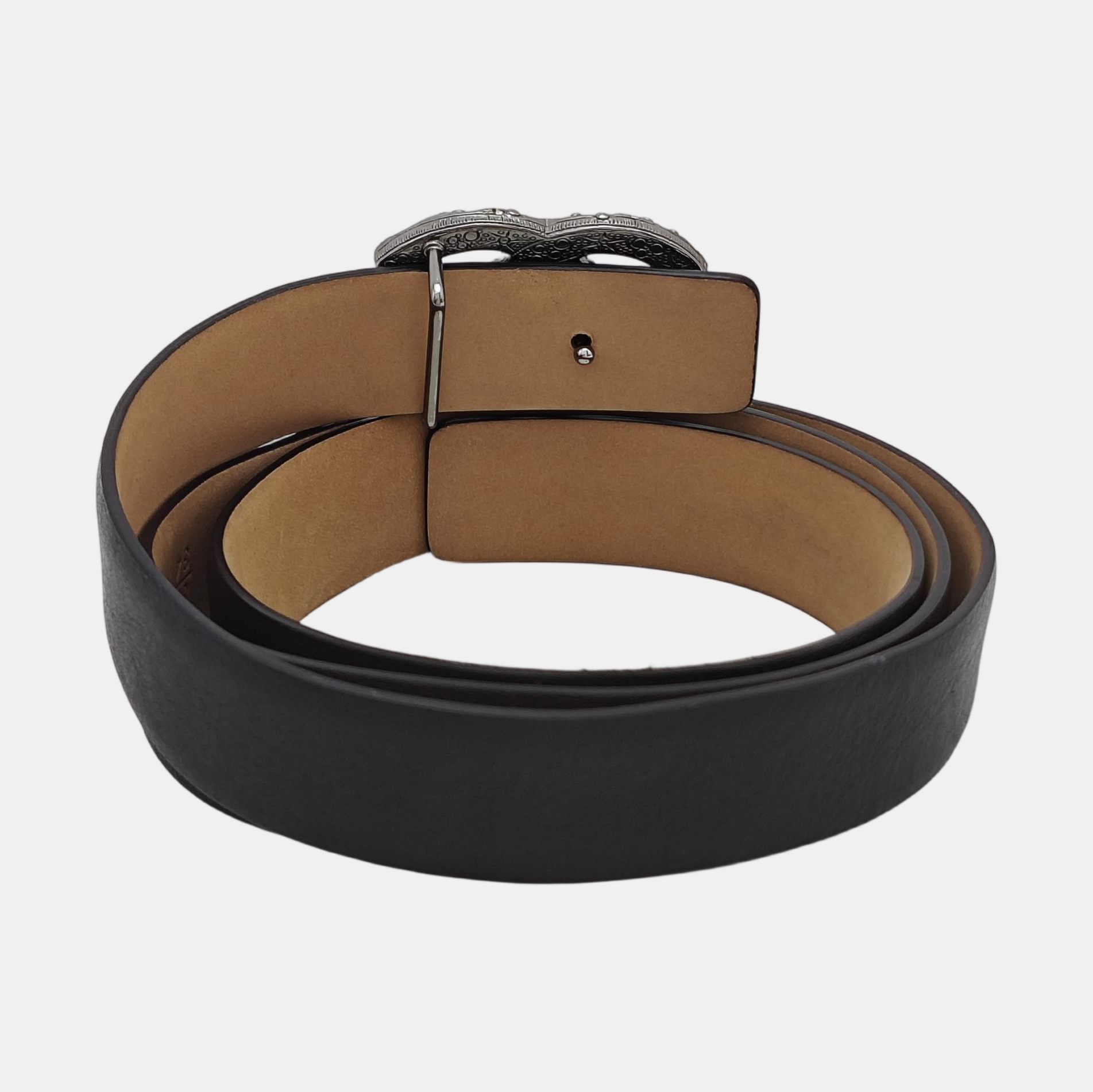 Leather Belt Black
