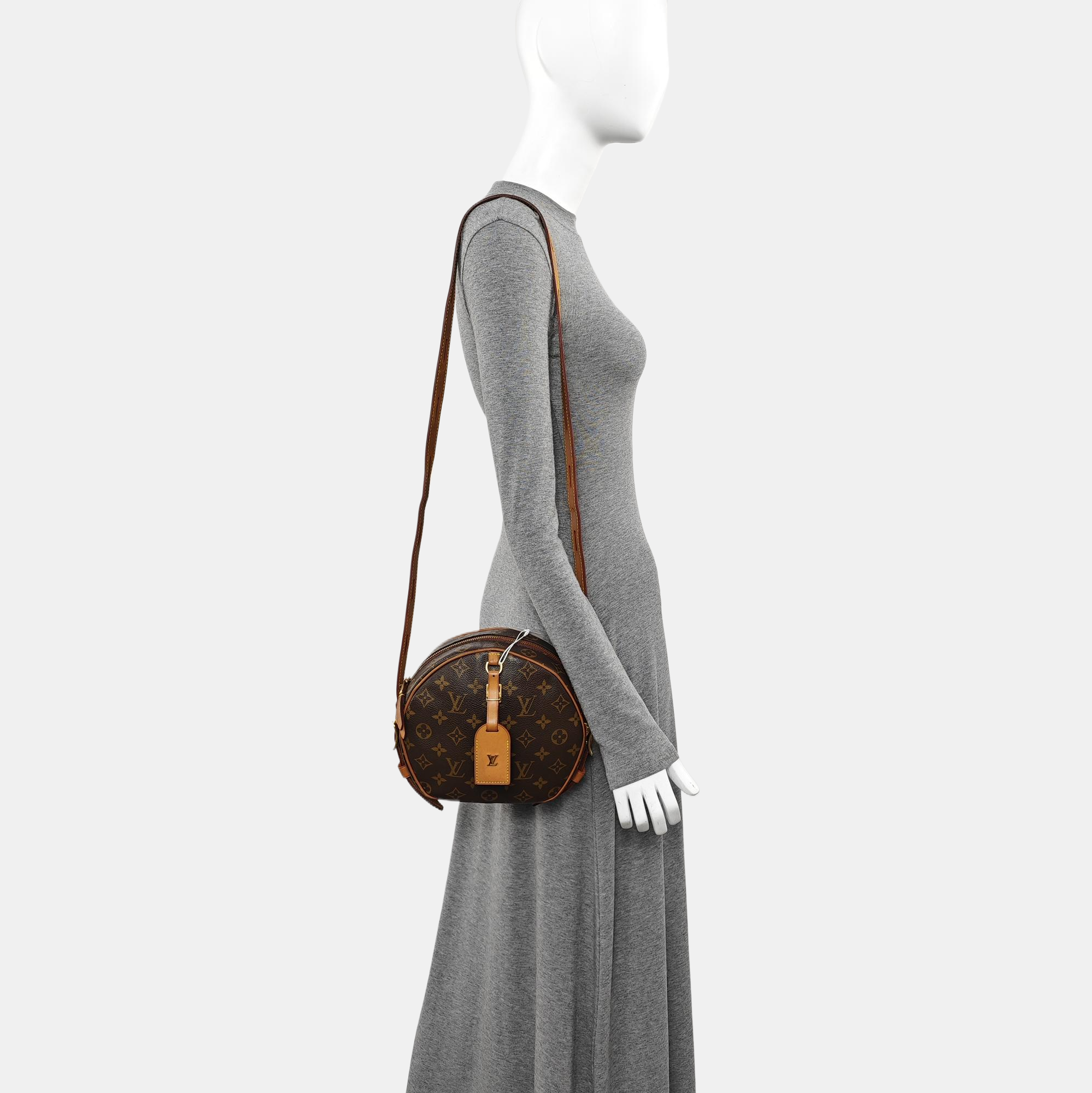 BOITE CHAPEAU MM Monogram Coated Canvas Brown