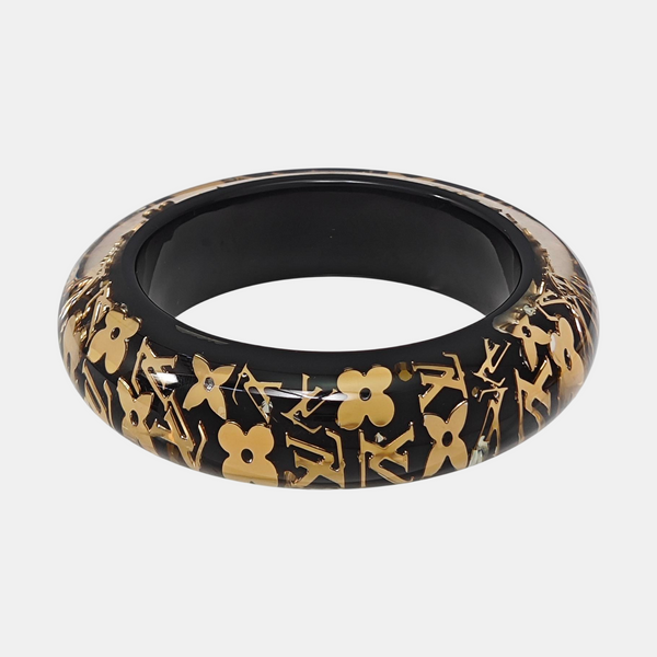 Metal Black Bangle