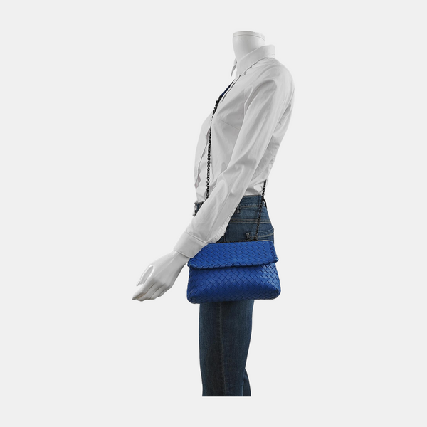 Messenger Mini Lambskin Blue