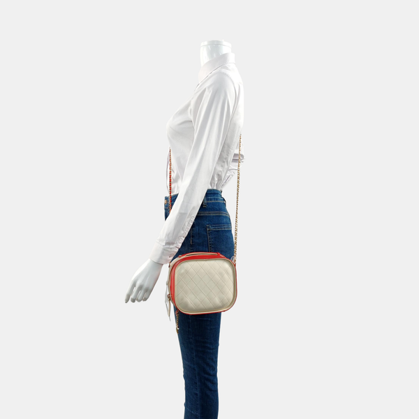 Quilted Calfskin White