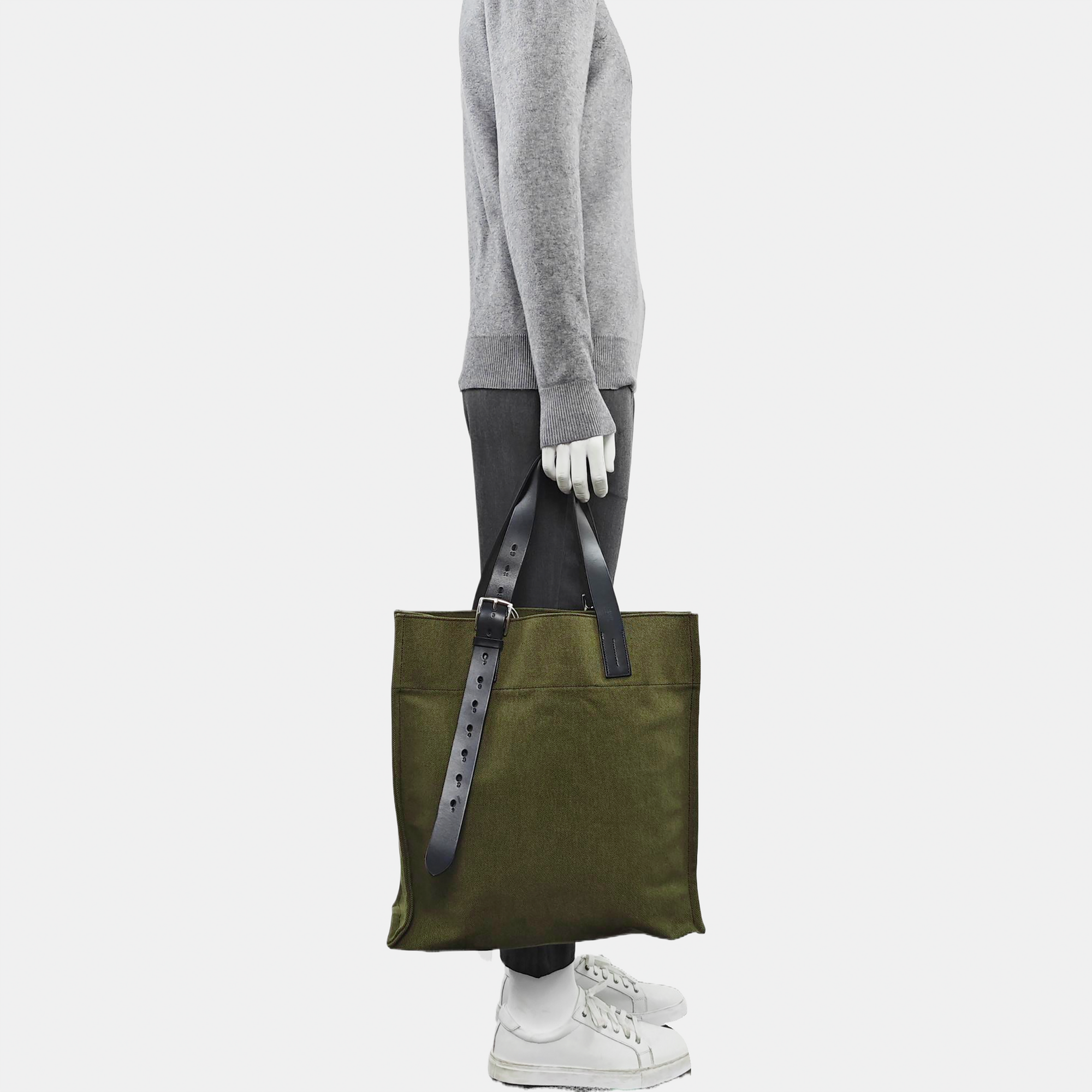 Etriviere Shopping Canvas Green