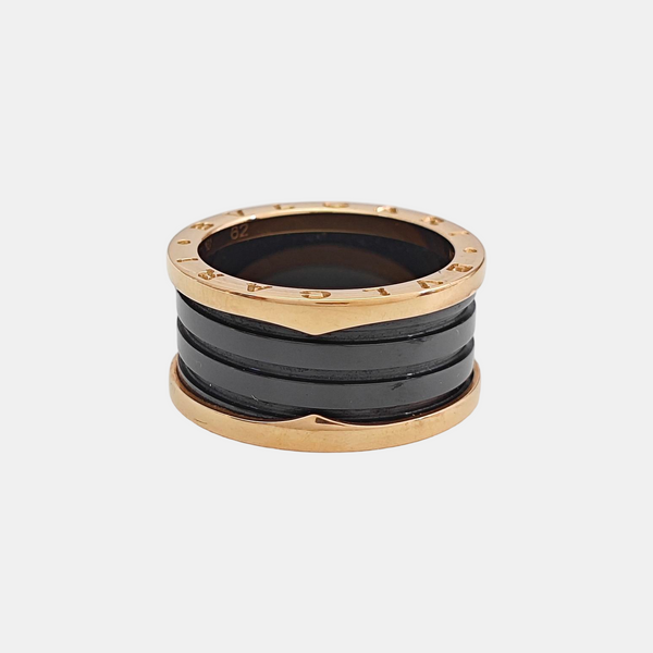 B.ZERO1 18k Rose Gold Ring EU 62