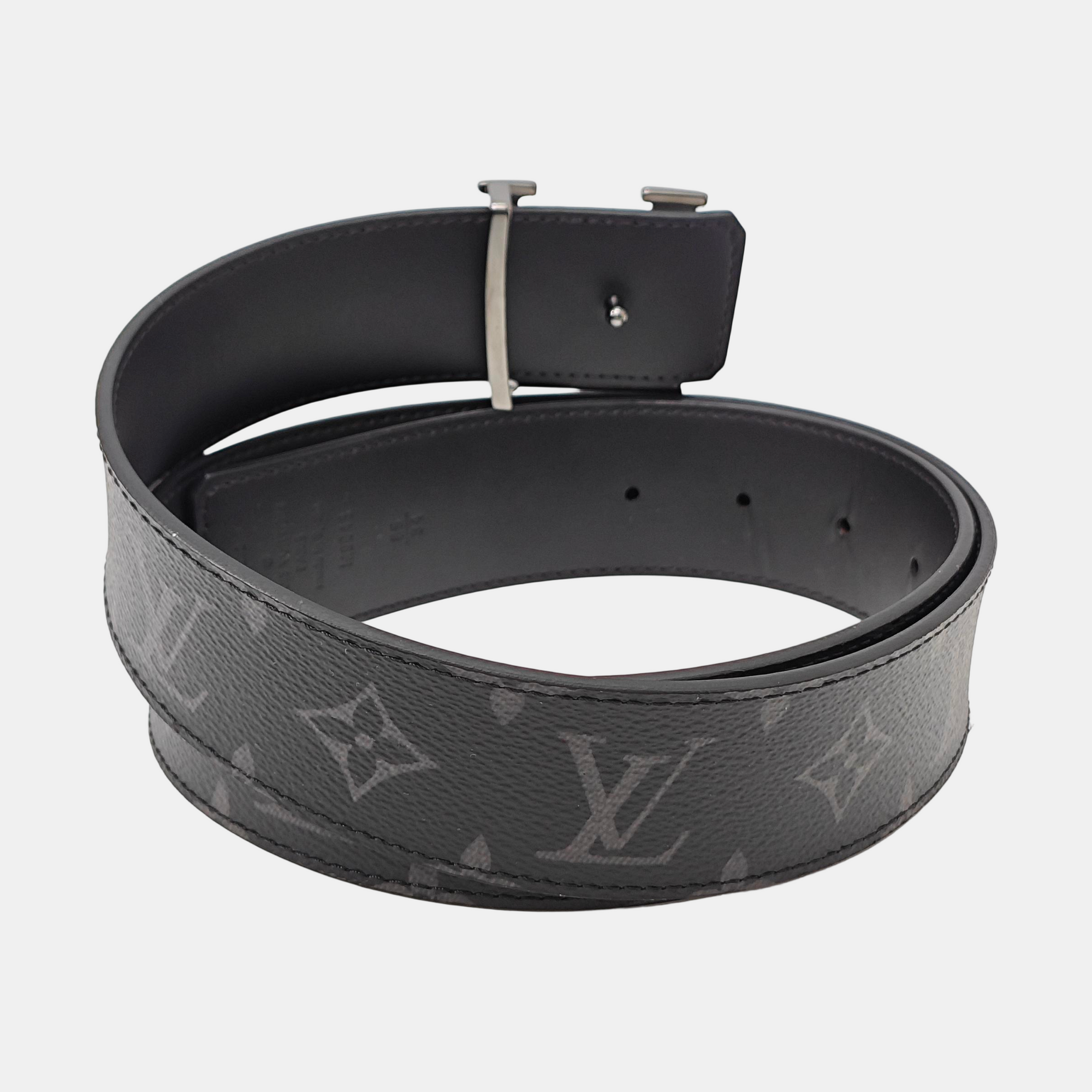 Coated Canvas Belt Black