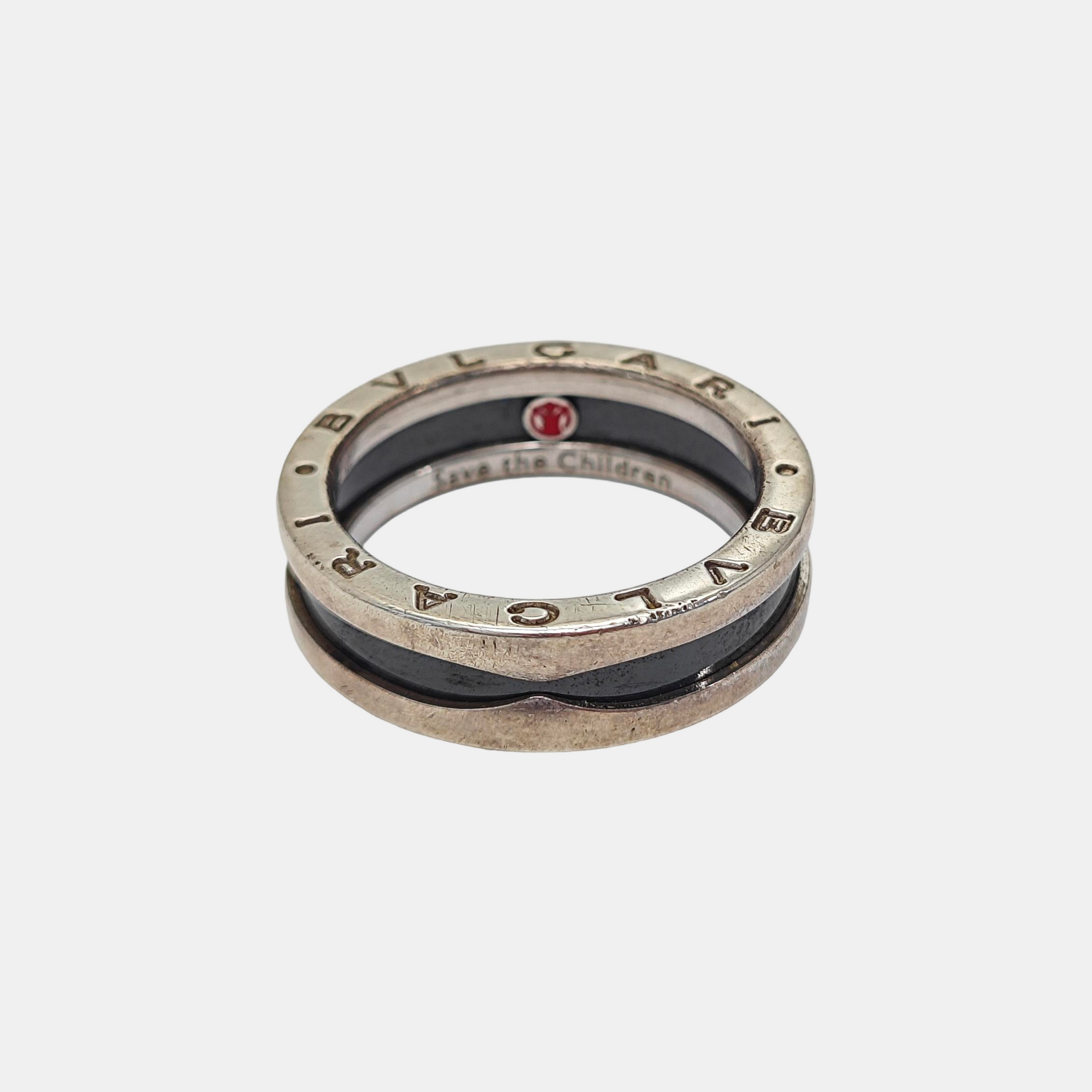 B.ZERO1 925 Sterling Silver Ring EU 61