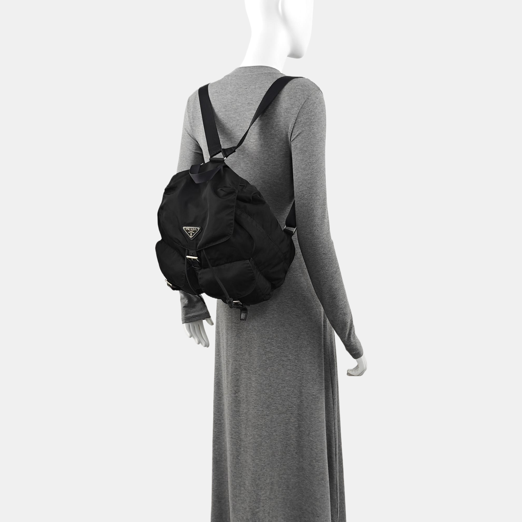 Re-Nylon Medium Nylon Black