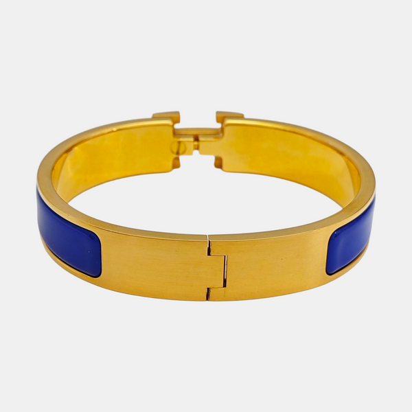 Clic H Metal Gold Bangle