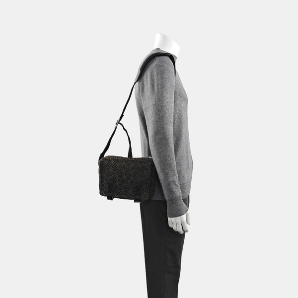 Canvas Shoulder Bag Extra Small Gray