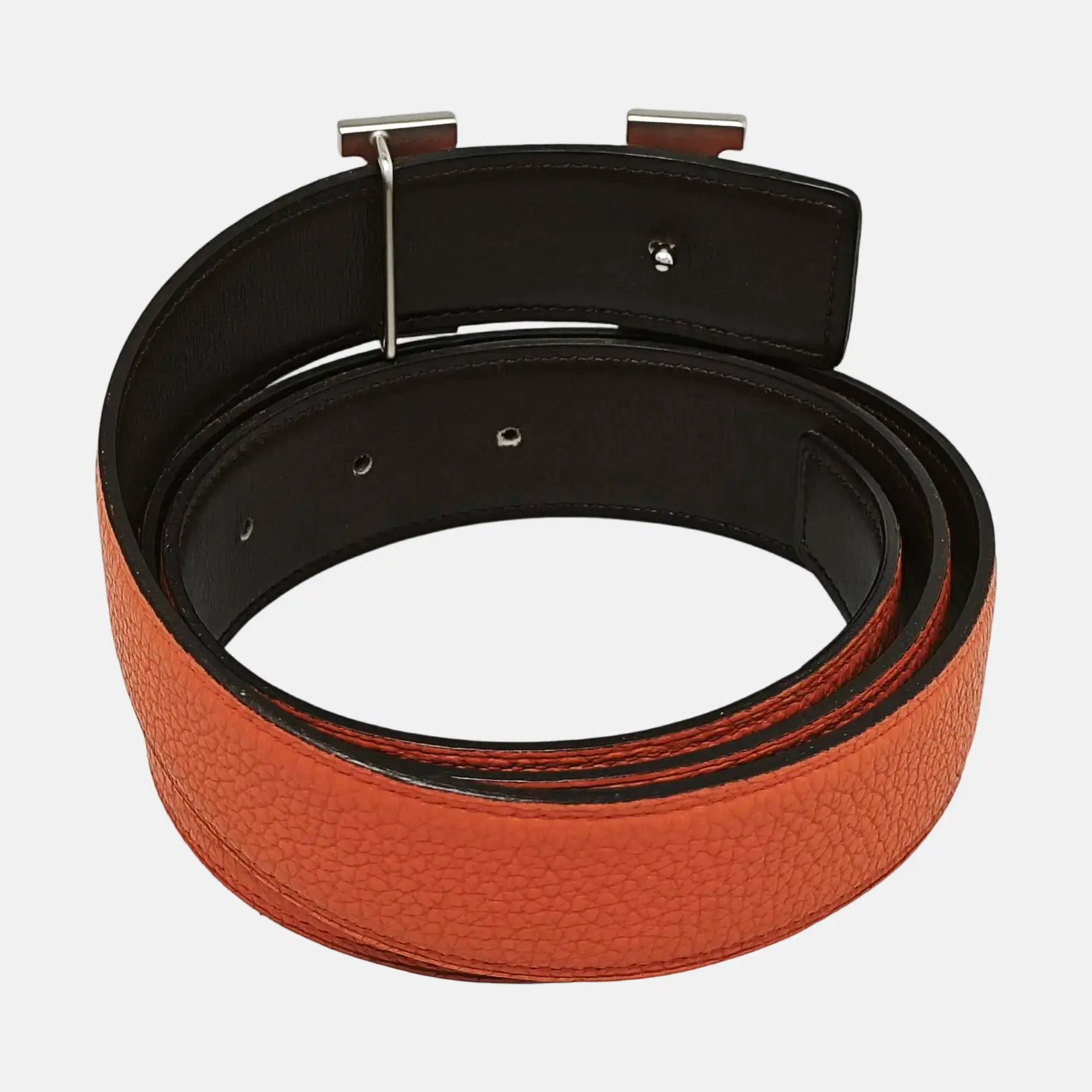 Leather Belt Red