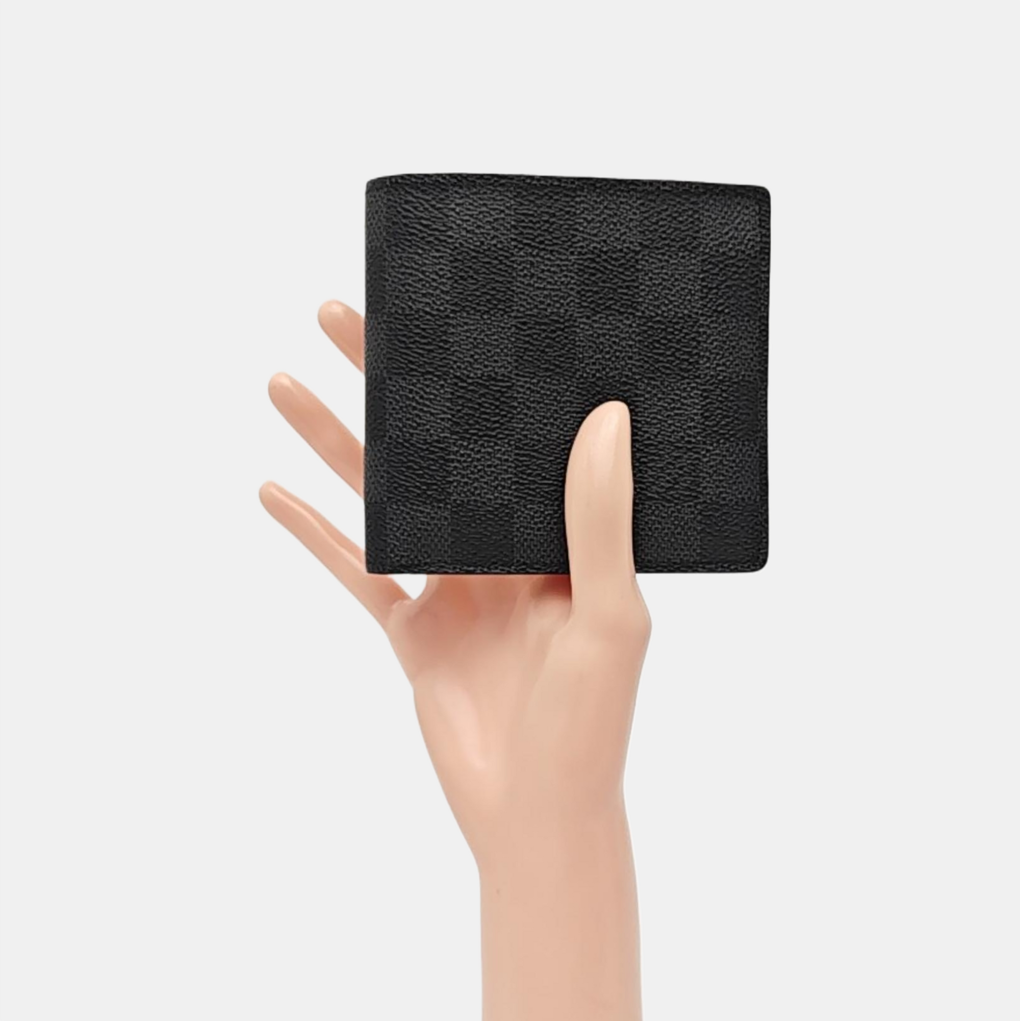 Damier Coated Canvas Wallet Blue