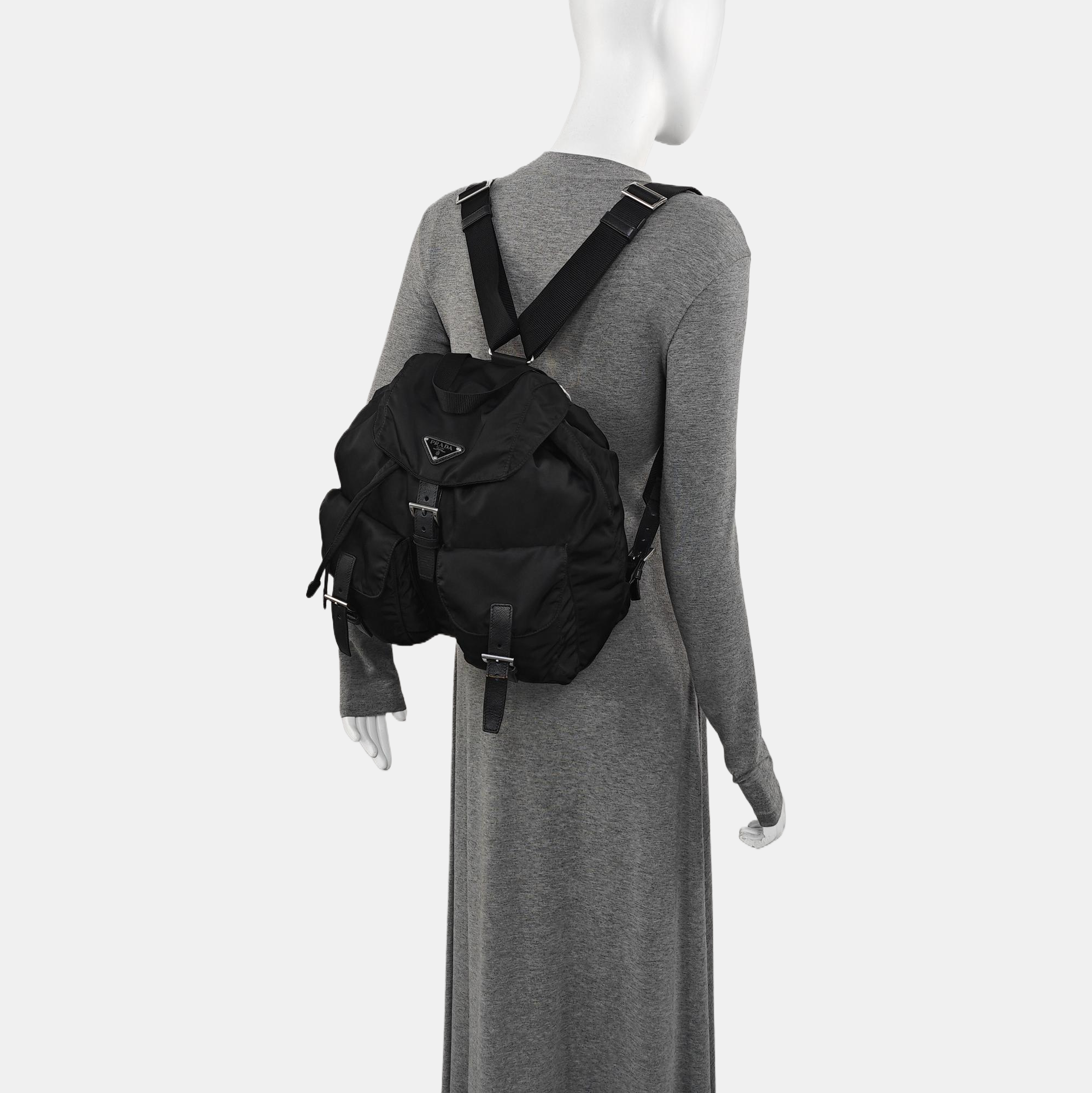 Re-Nylon Medium Nylon Black